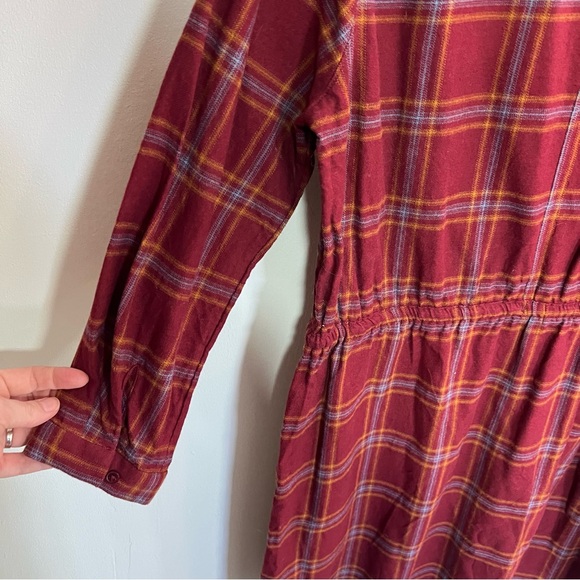 Prana Loop To Pines Organic Cotton Dress in Rhubarb - Picture 14 of 16